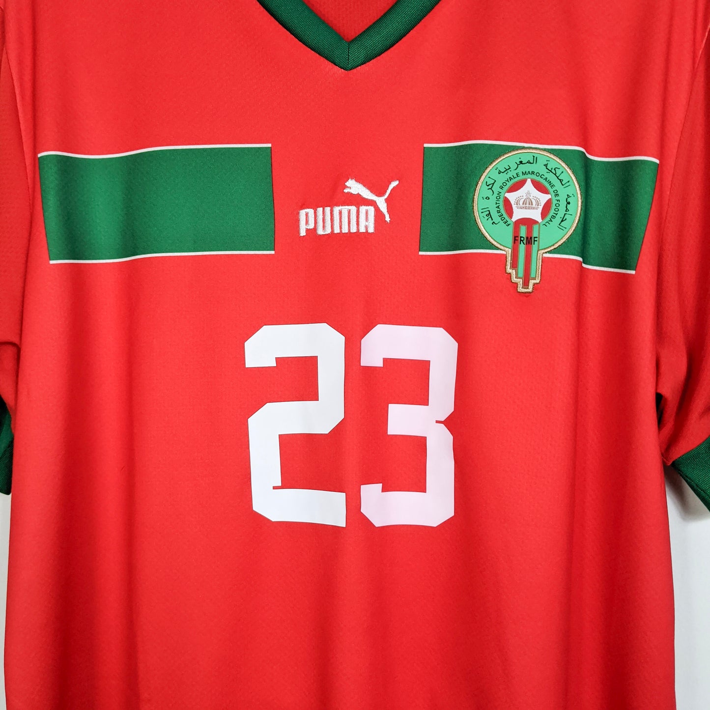 Original Morocco 2022 Home - El Khannouss #23 Size L (Bnwt)