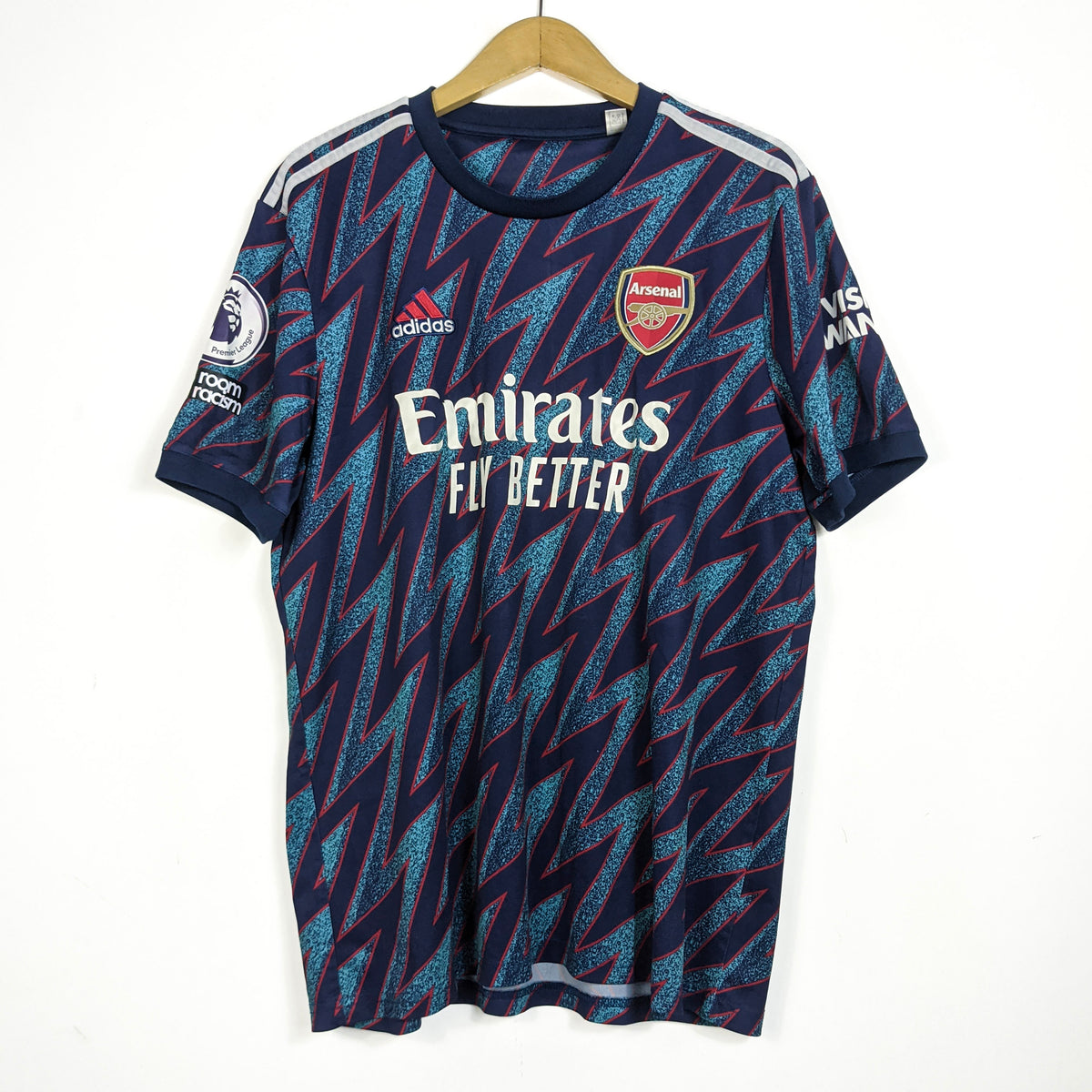 Original Arsenal 2021/22 Third - Martin Ødegaard #8 Size XL