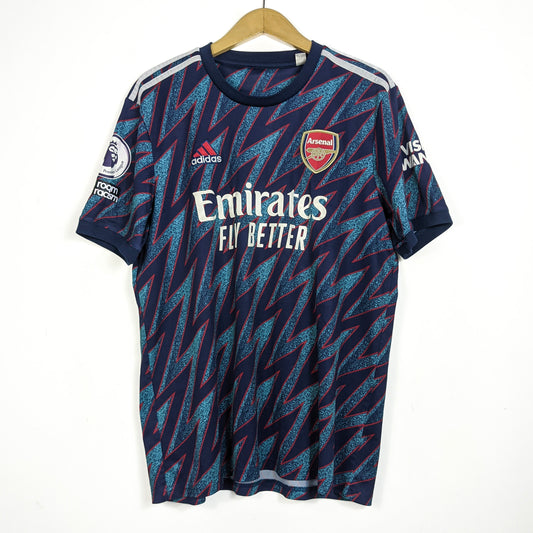 Original Arsenal 2021/22 Third - Martin Ødegaard #8 Size XL