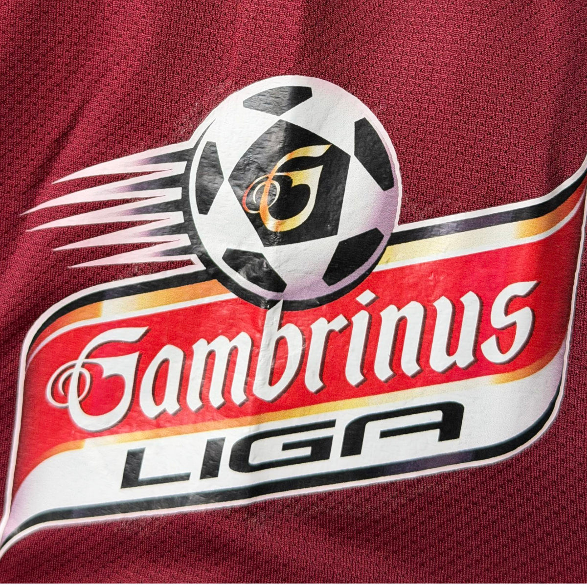 Original Sparta Prague 2011/13 Home - Kadlec #14 Size M (Long Sleeve)