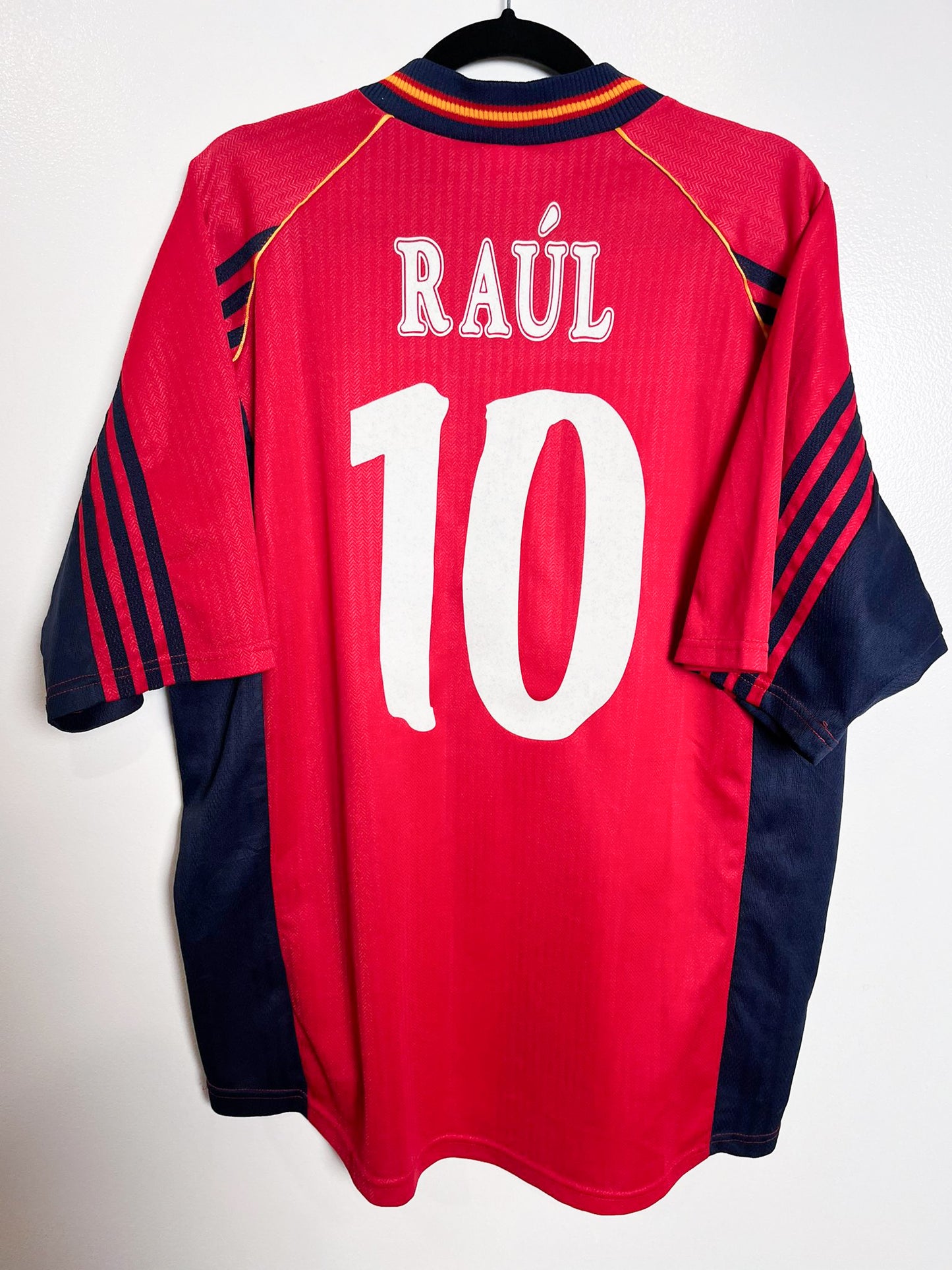 Authentic Spain 1998 Home - Raul #10 Size L