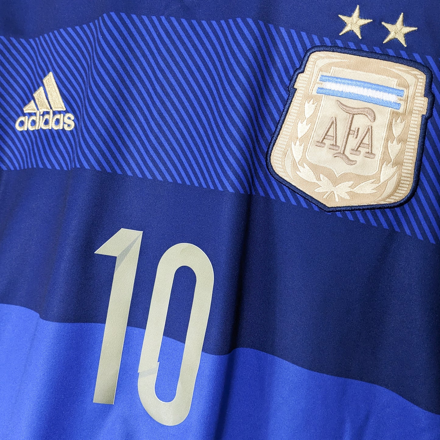 Authentic Argentina 2014/15 Away - Lionel Messi #10 Size M