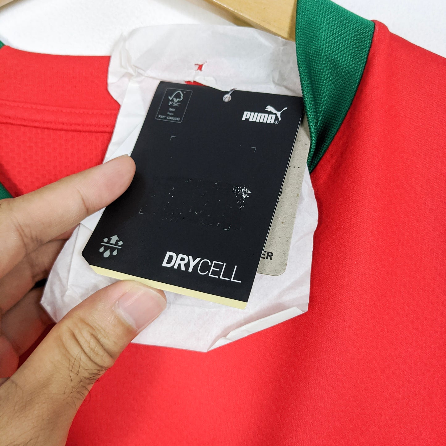 Original Morocco 2022 Home - El Khannouss #23 Size L (Bnwt)