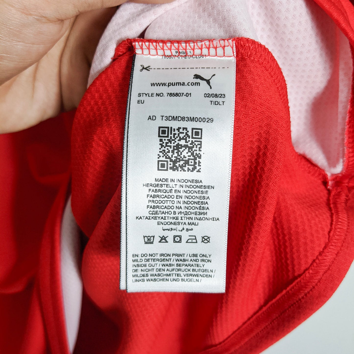 Original Morocco 2022 Home - El Khannouss #23 Size L (Bnwt)
