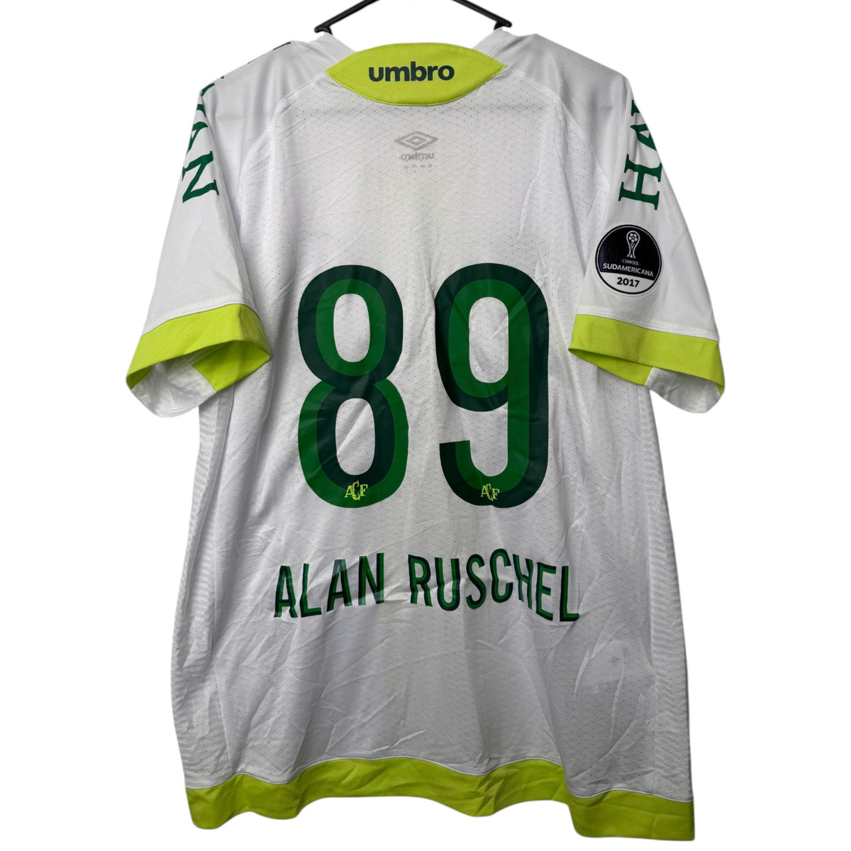 Original Chapecoense 2017/18 Away - Alan Ruschel #89 Size L