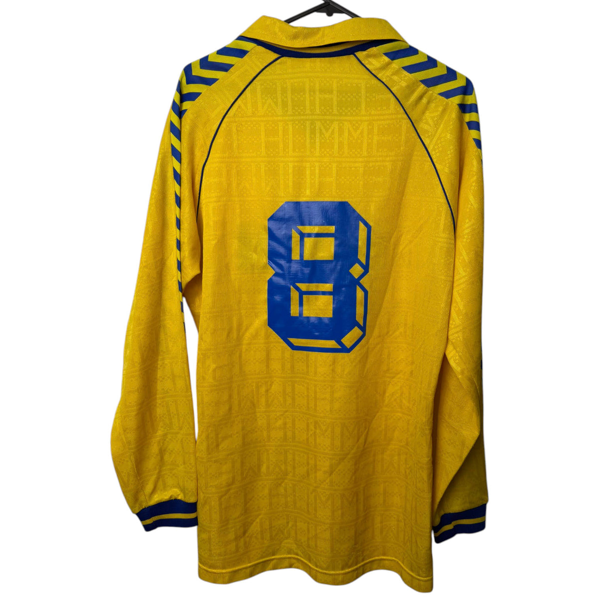 Original Hellas Verona 1987/88 Away - Roberto Galia #8 Size L (Long Sleeve)