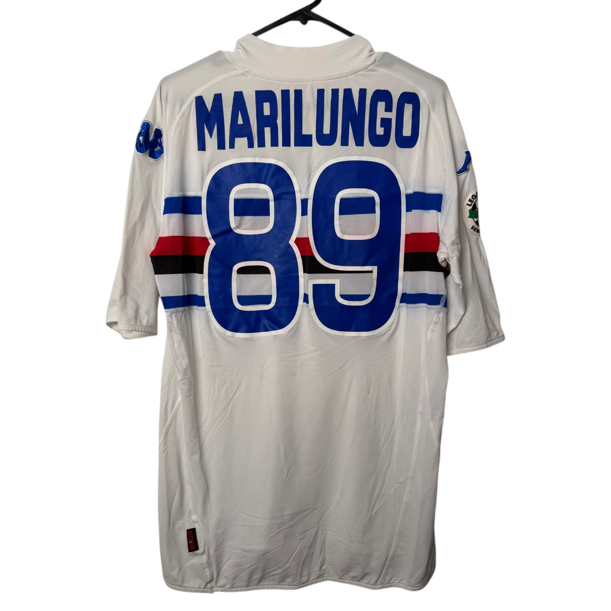 Original Sampdoria 2004/05 Away - Marilungo #89 Size M