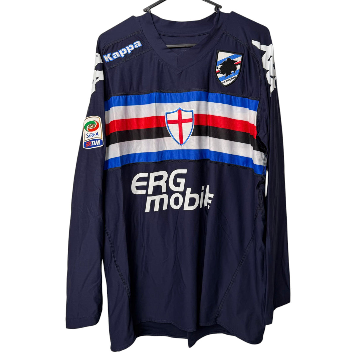 Original Sampdoria 2006/07 Home - Semioli #77 Size M (Long Sleeve)