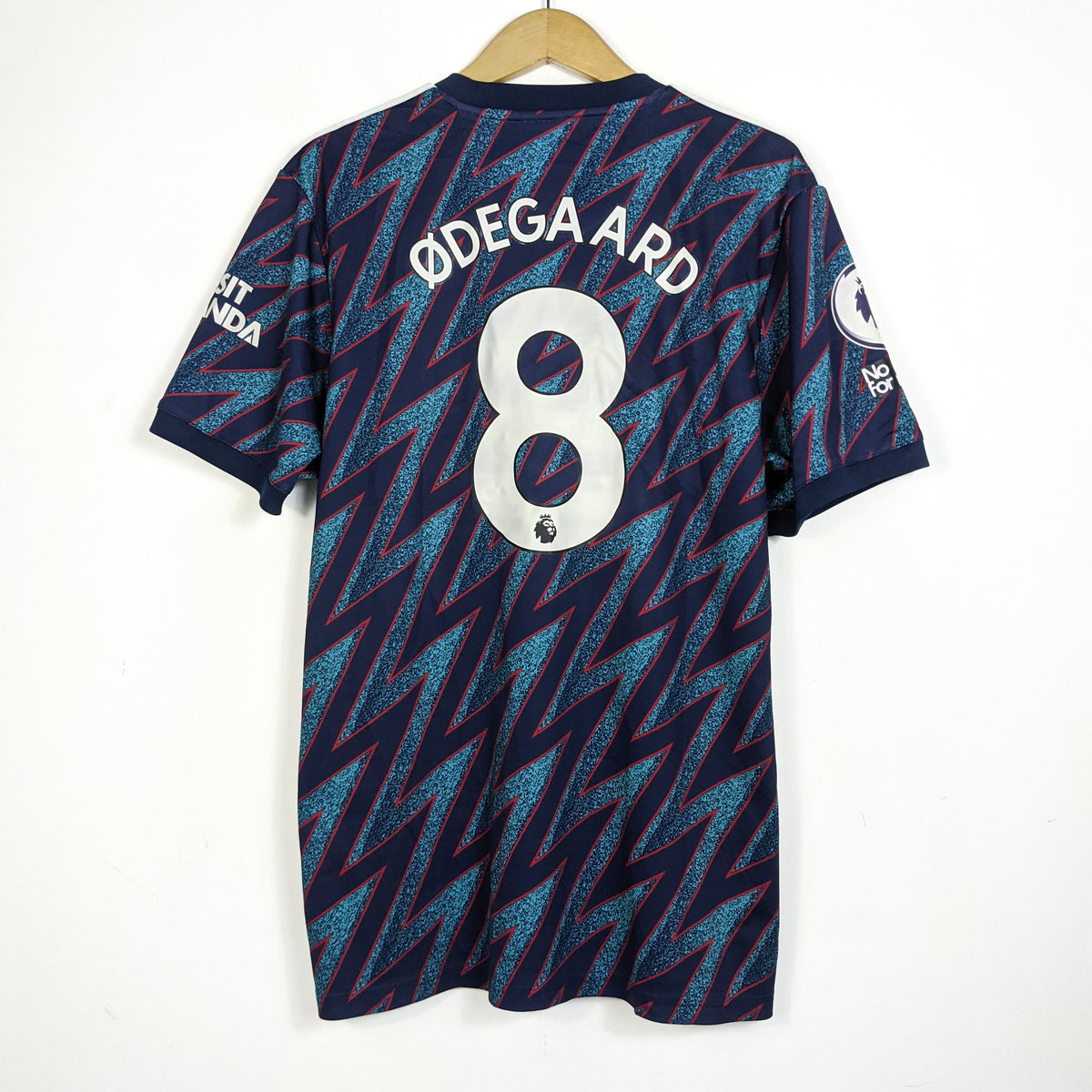 Original Arsenal 2021/22 Third - Martin Ødegaard #8 Size XL