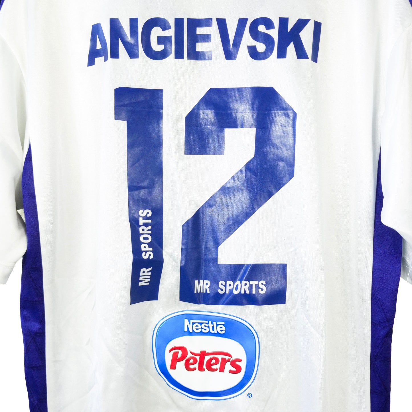 Original Newcastle Breakers 1990s Away - Angievski #12 Size L fit XL