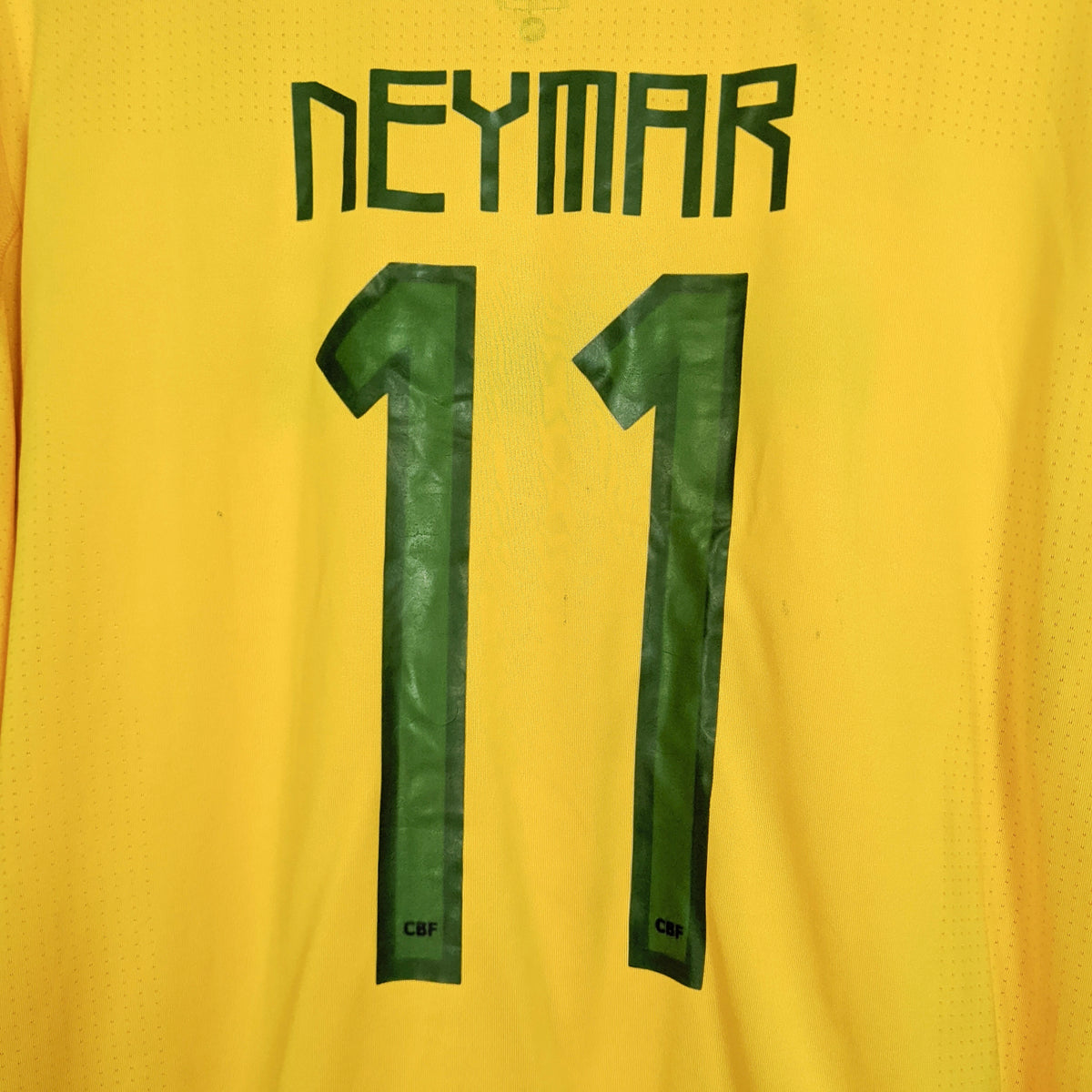 Original Brazil 2011 Home - Neymar Jr #11 Size XL