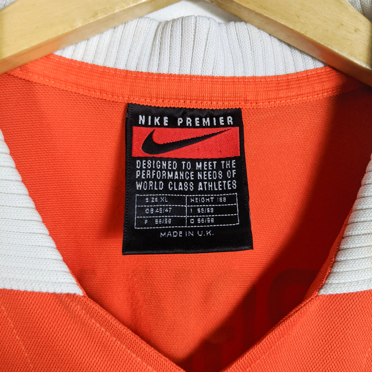 Original Netherlands 1997/98 Home - Dennis Bergkamp #8 Size XL