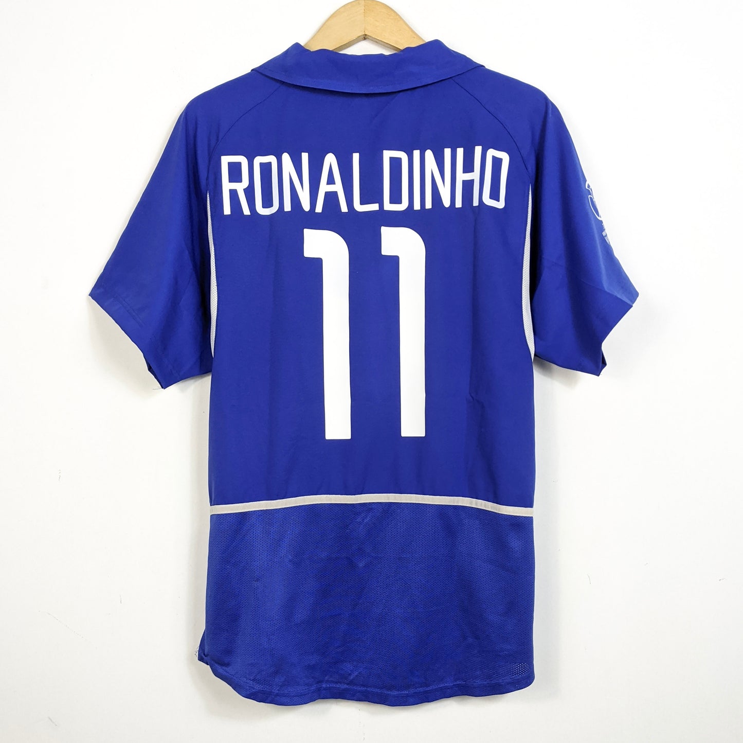 Original Brazil 2002/03 Away - Ronaldinho #11 Size L