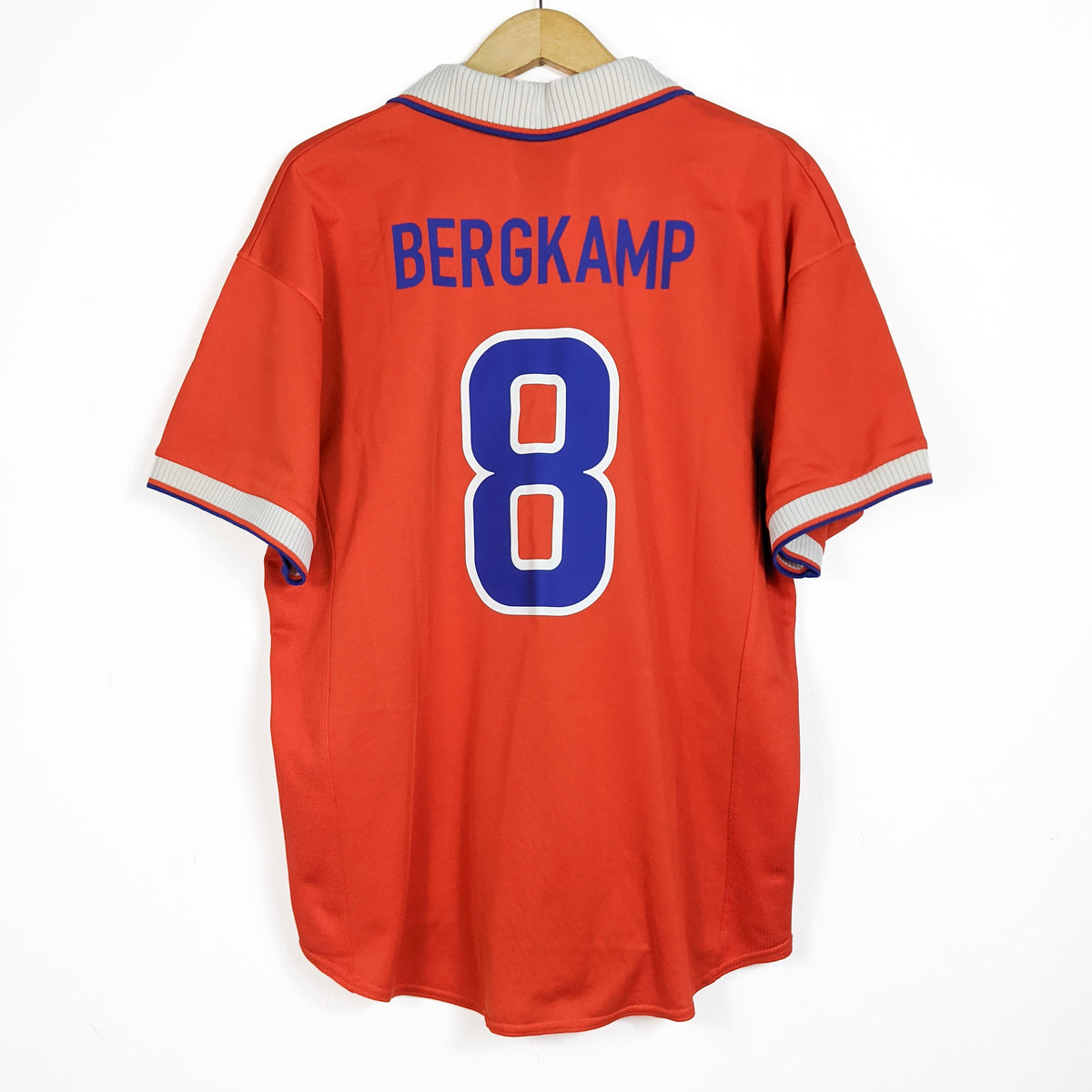 Original Netherlands 1997/98 Home - Dennis Bergkamp #8 Size XL
