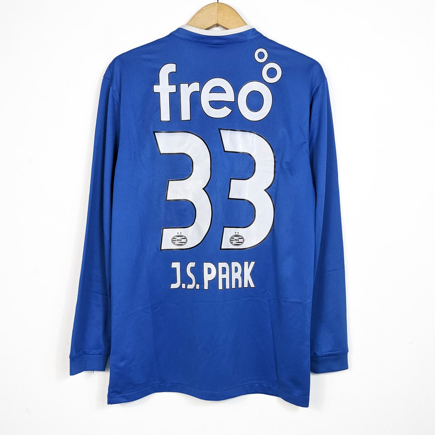 Original PSV Eindhoven 2014/15 Away - J.S Park #33 Size L fit M (Long Sleeve)