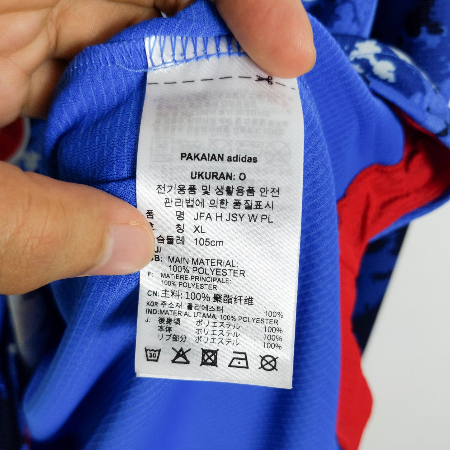 Original Japan 2020/21 Home - Endo #6 Size XL (Player Issue) (Bnwt)