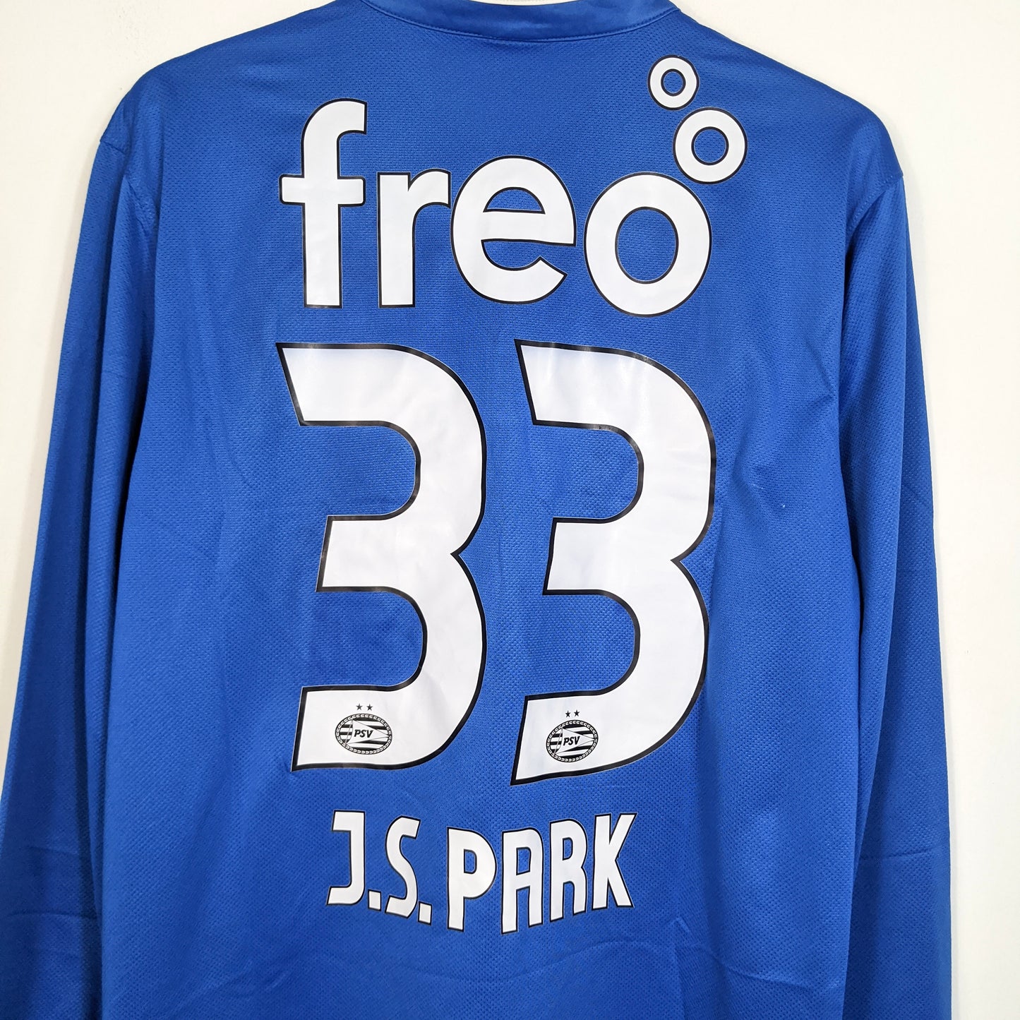 Original PSV Eindhoven 2014/15 Away - J.S Park #33 Size L fit M (Long Sleeve)