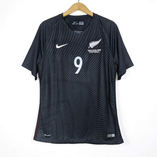 Original New Zealand 2016 Away - Chris Wood #9 Size L