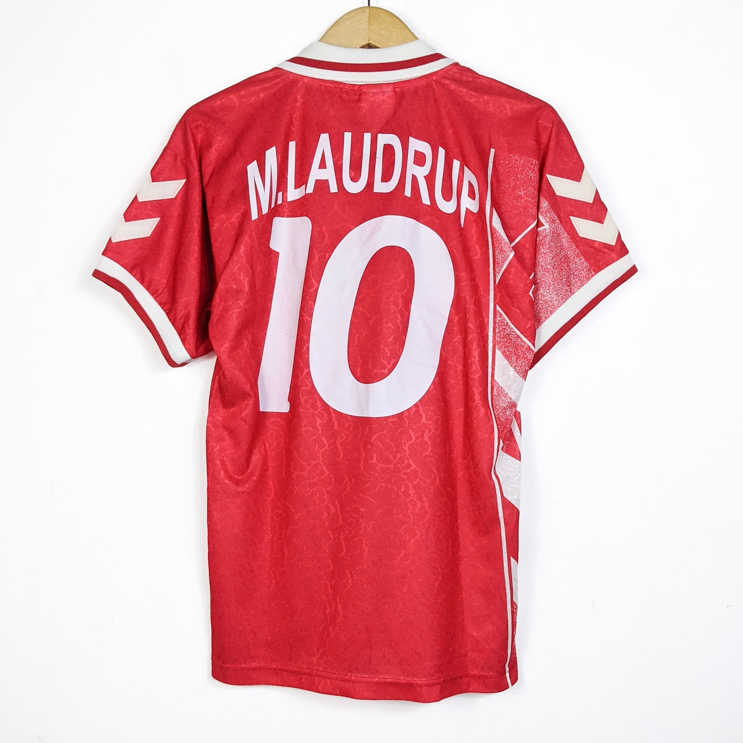 Original Denmark 1994/96 Home - M.Laudrup #10 Size L fit S