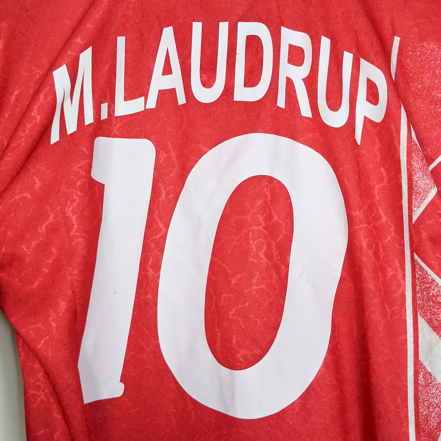 Original Denmark 1994/96 Home - M.Laudrup #10 Size L fit S