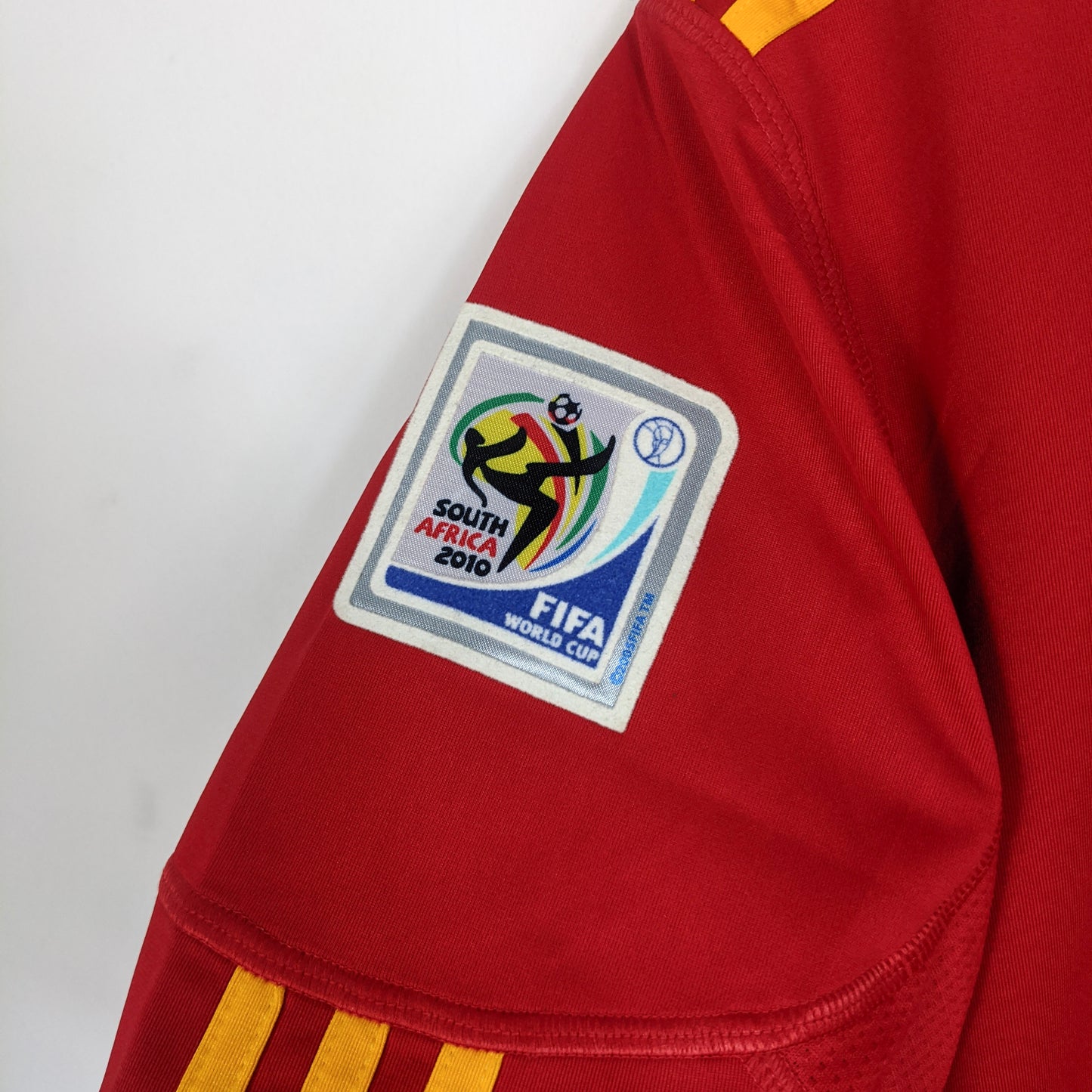 Original Spain 2010 Home - Iniesta #6 Size L