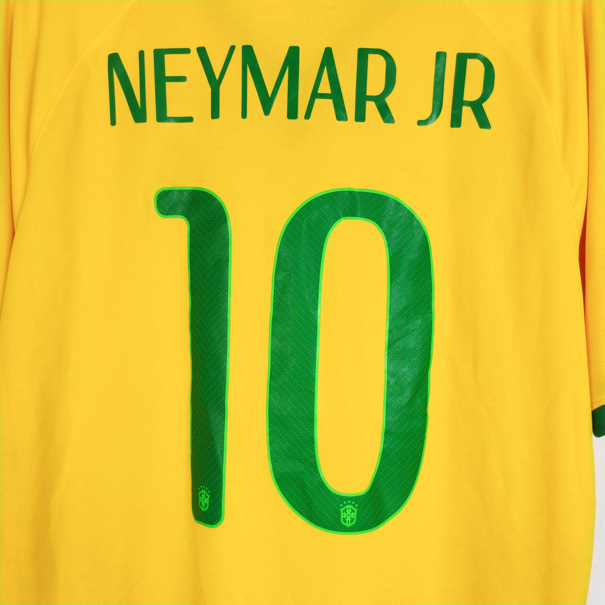 Original Brazil 2014/15 Home - Neymar Jr #10 Size L