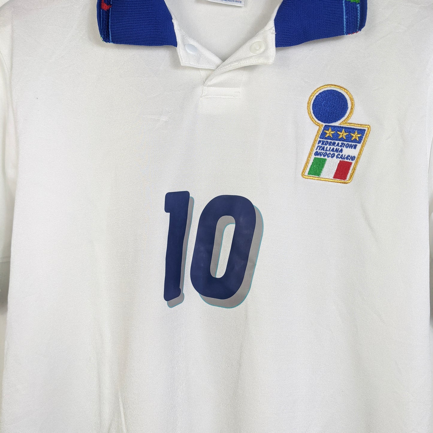 Original Italy 1994 Away - Baggio #10 Size L fit M (Jaspo)