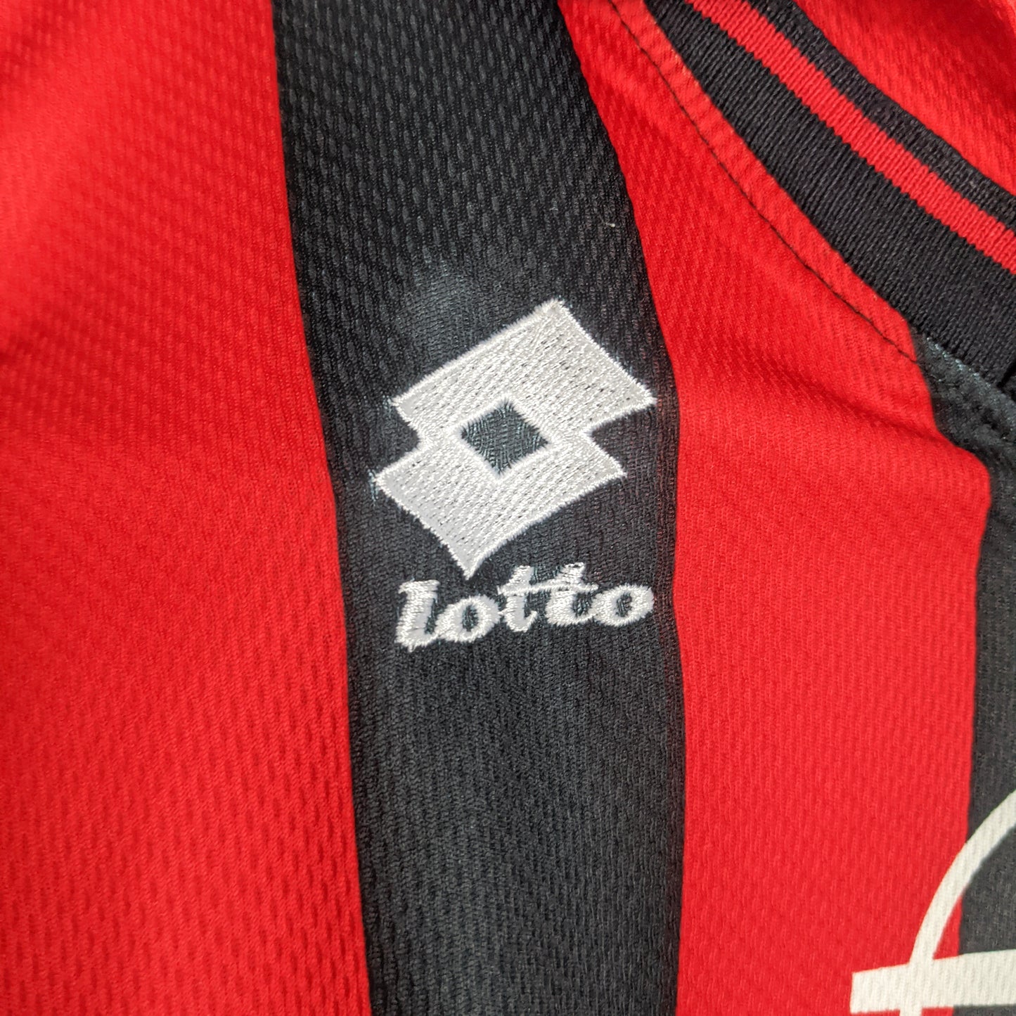 Original AC Milan 1996/97 Home - Baggio #18 Size XL