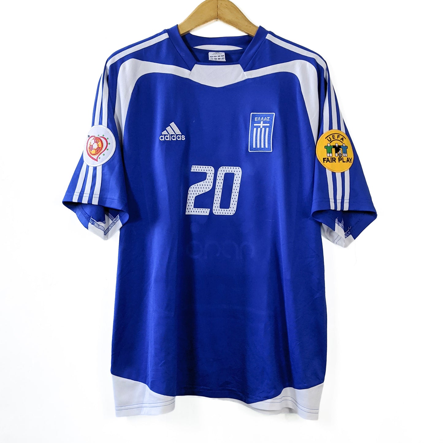Original Greece 2004 Home - Karagounis #20 Size L