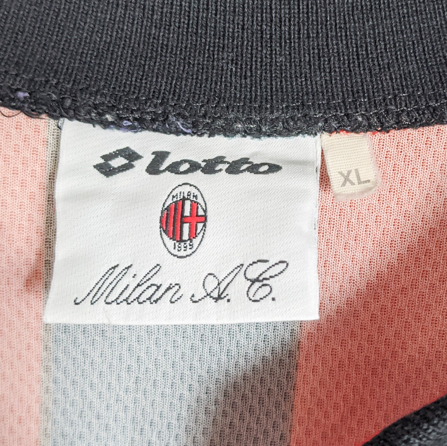 Original AC Milan 1996/97 Home - Baggio #18 Size XL