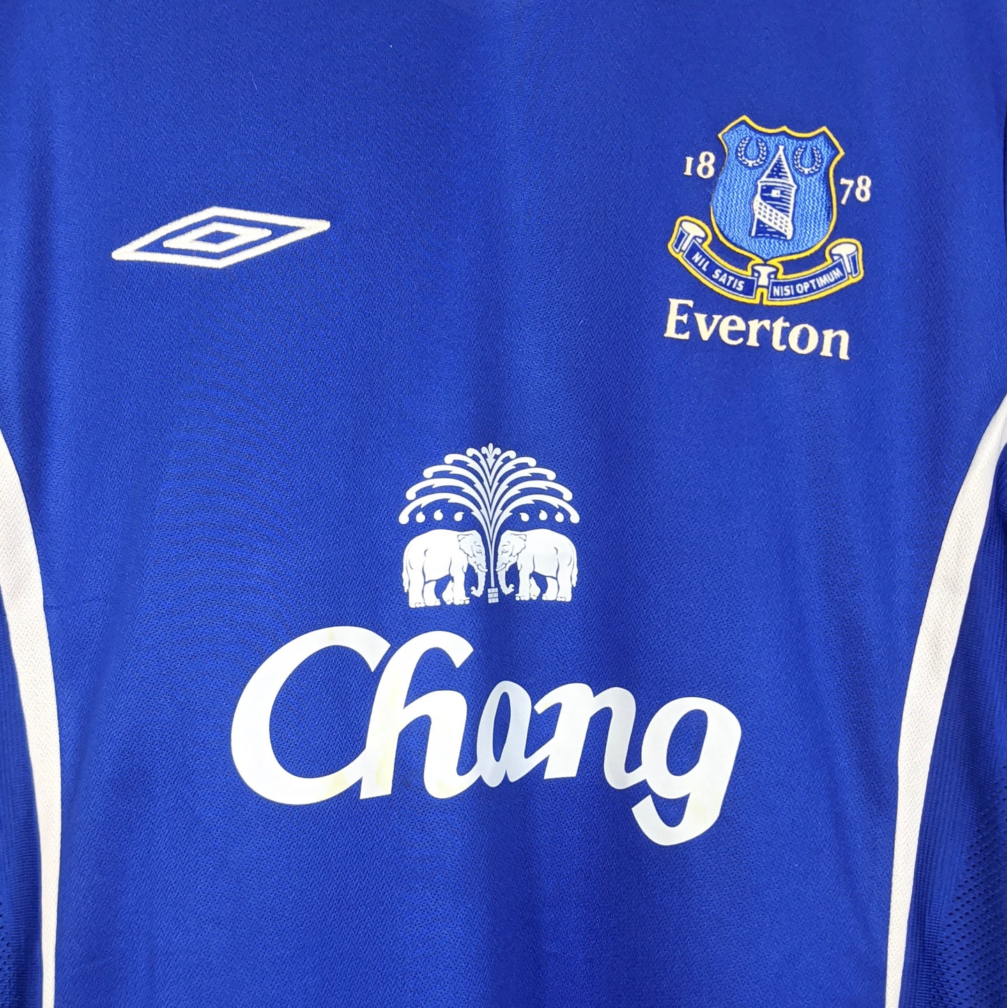 Original Everton 2005/06 Home - Beattie #08 Size M