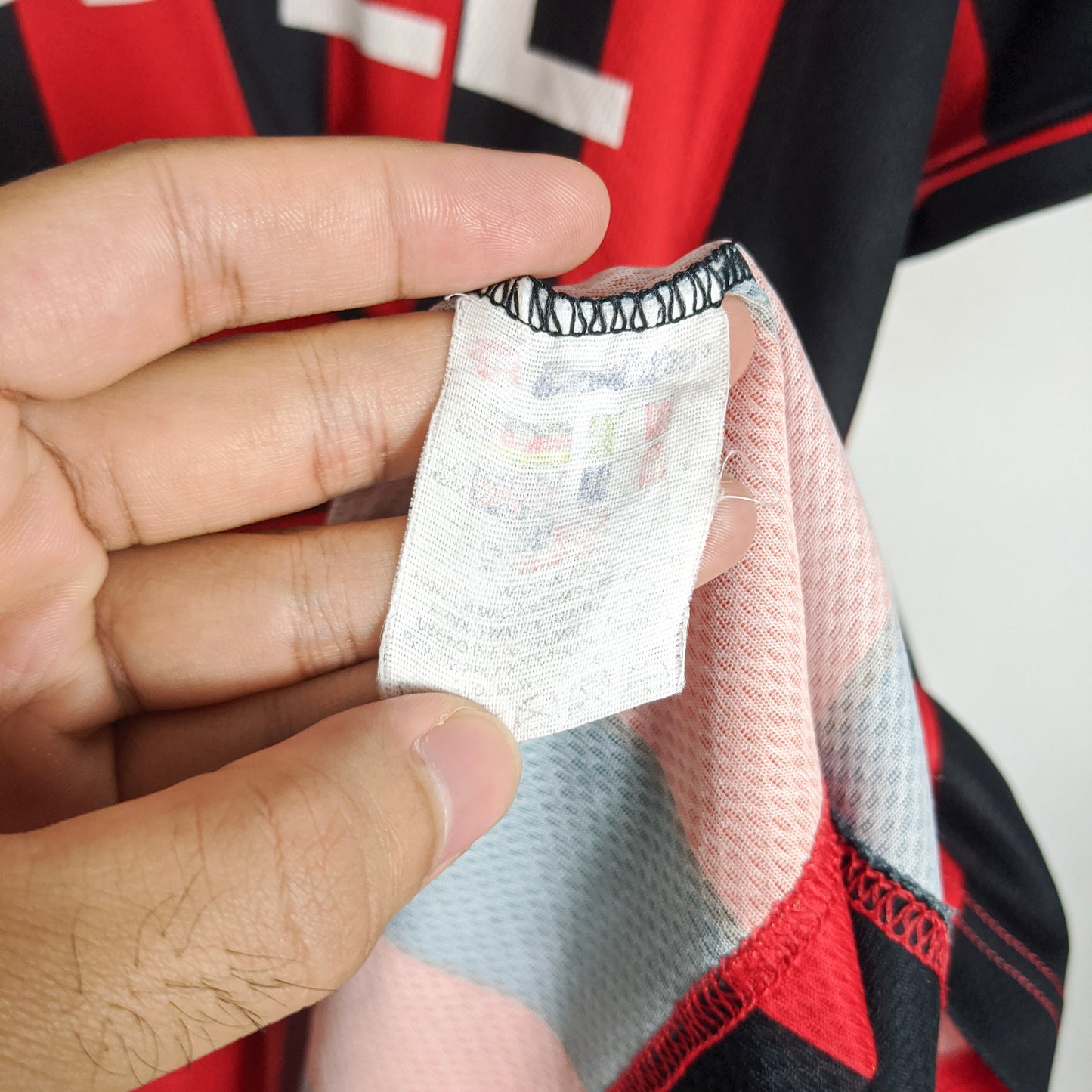 Original AC Milan 1996/97 Home - Baggio #18 Size XL