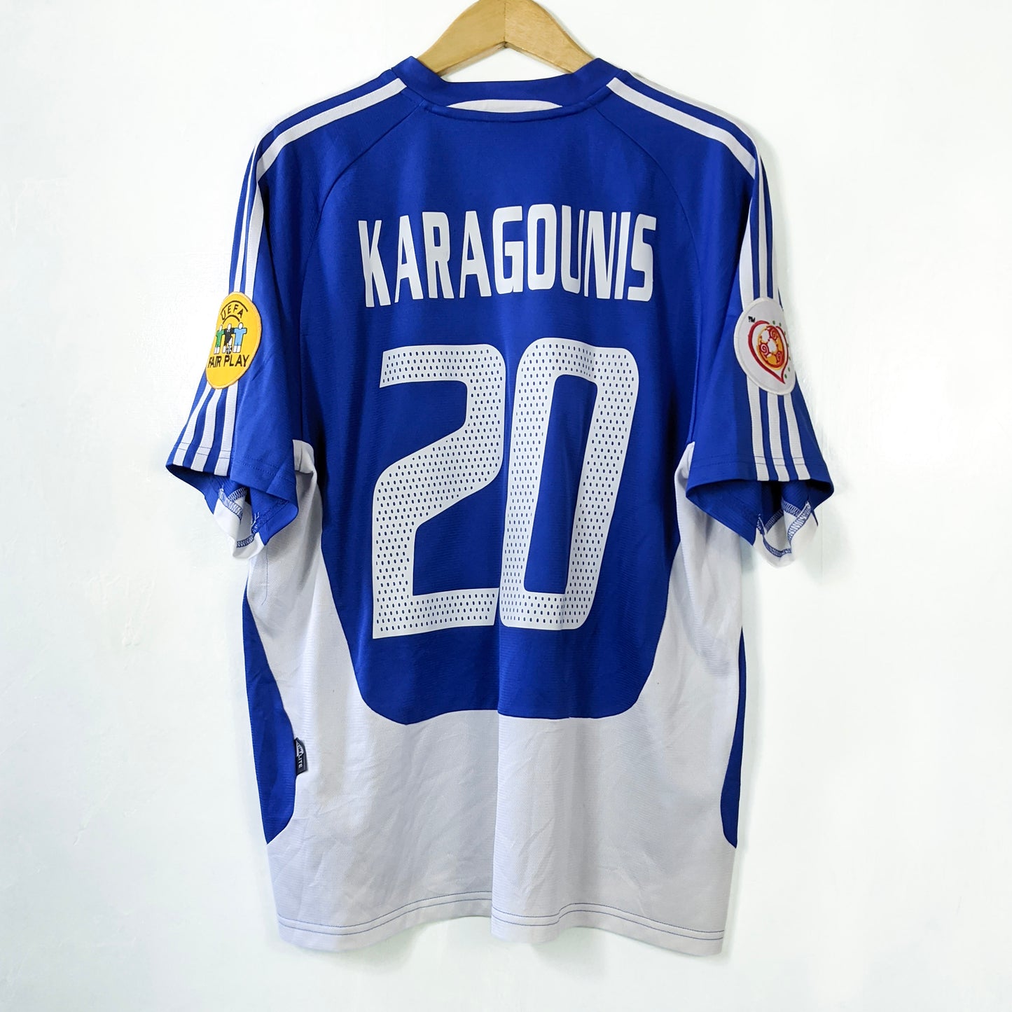 Original Greece 2004 Home - Karagounis #20 Size L