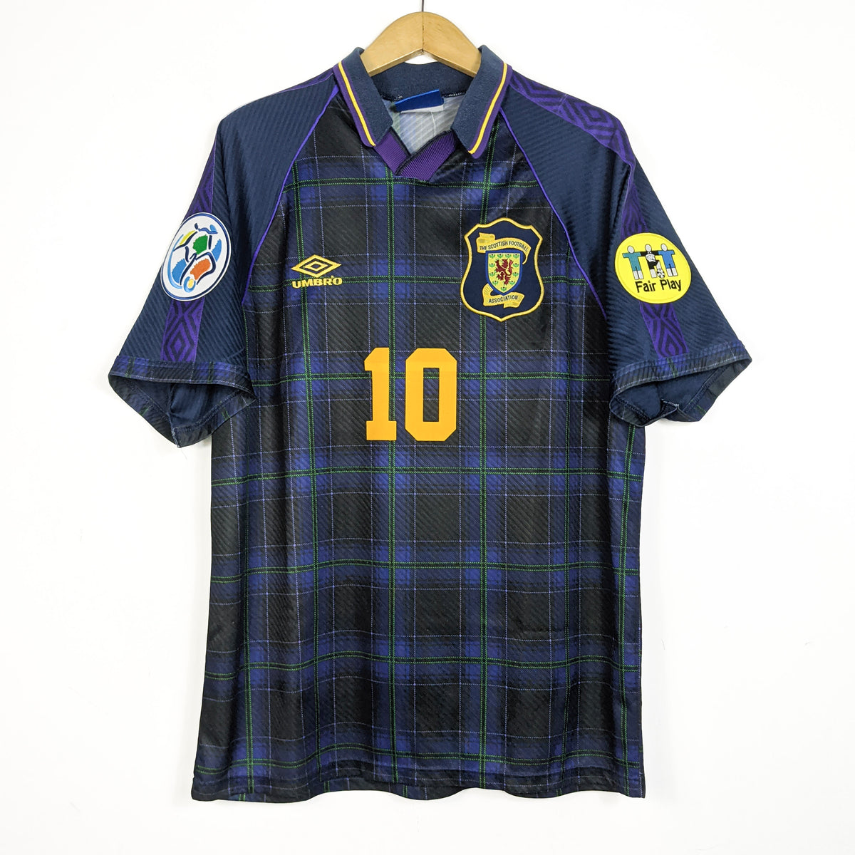 Original Scotland 1994/96 Home - McAllister #10 Size XL