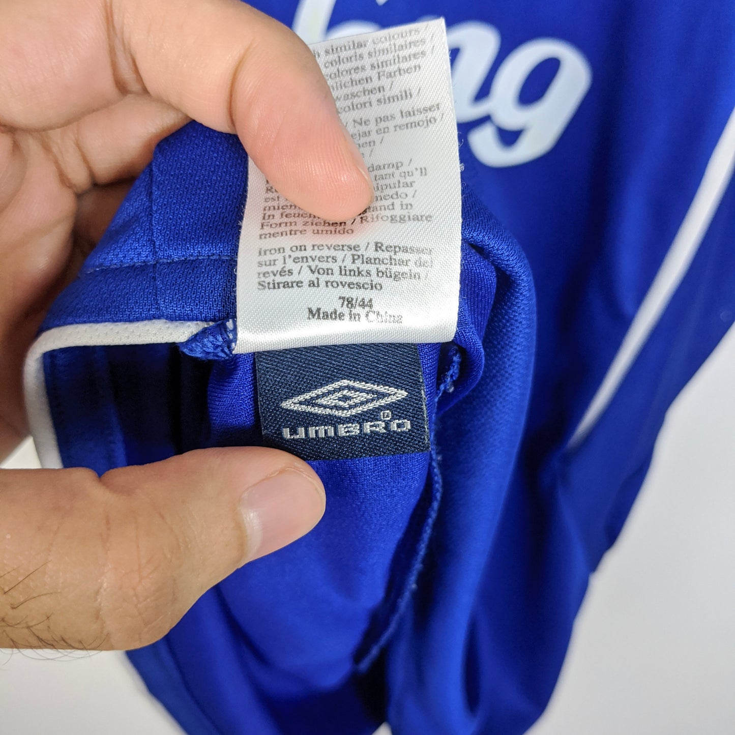 Original Everton 2005/06 Home - Beattie #08 Size M