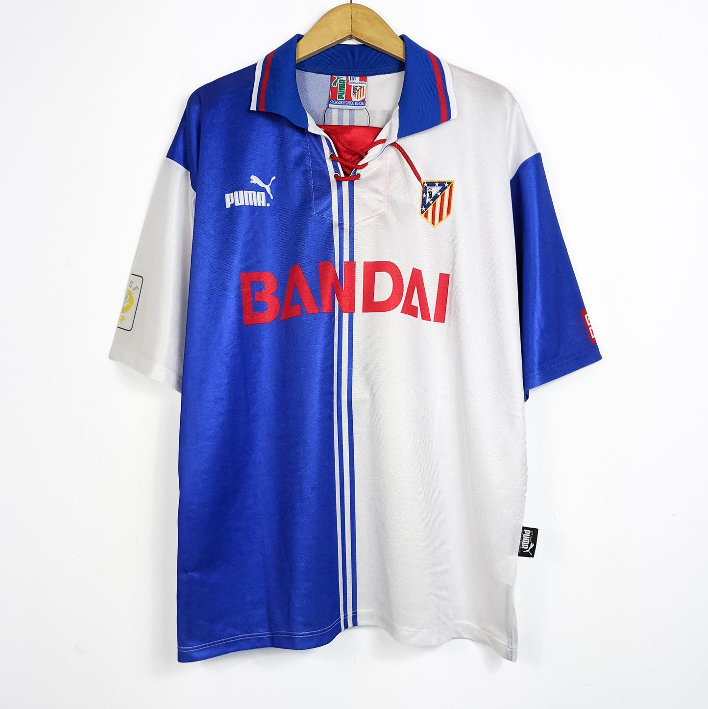 Original Atletico Madrid 1996/97 Third - Simeone #14 Size XL
