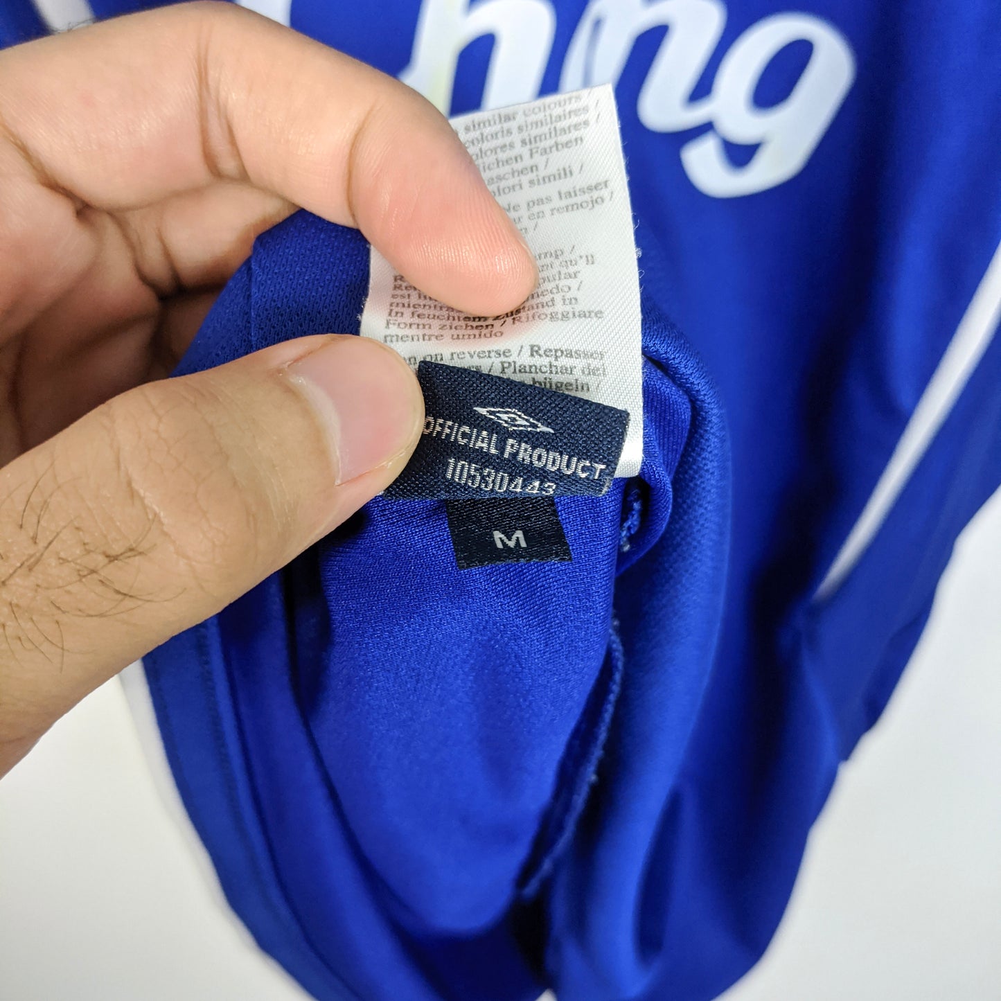 Original Everton 2005/06 Home - Beattie #08 Size M