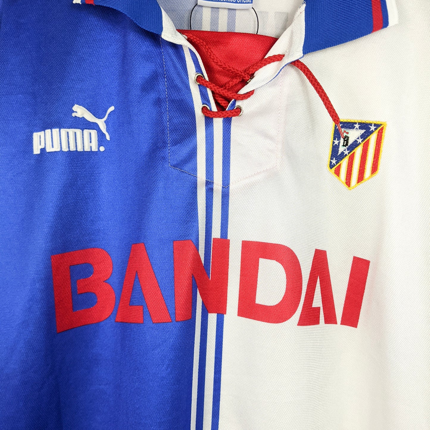 Original Atletico Madrid 1996/97 Third - Simeone #14 Size XL