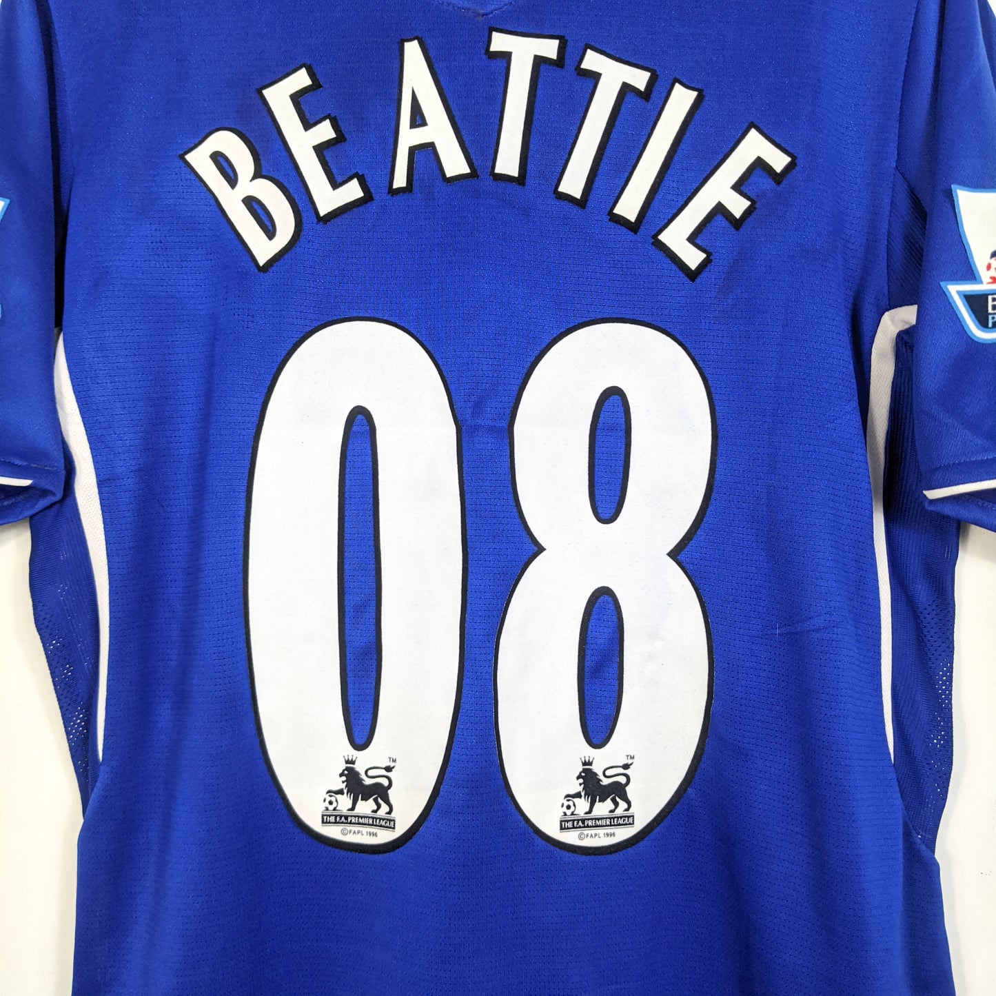 Original Everton 2005/06 Home - Beattie #08 Size M