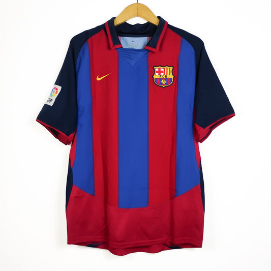 Original Barcelona 2003/04 Home - Ronaldinho #10 Size M