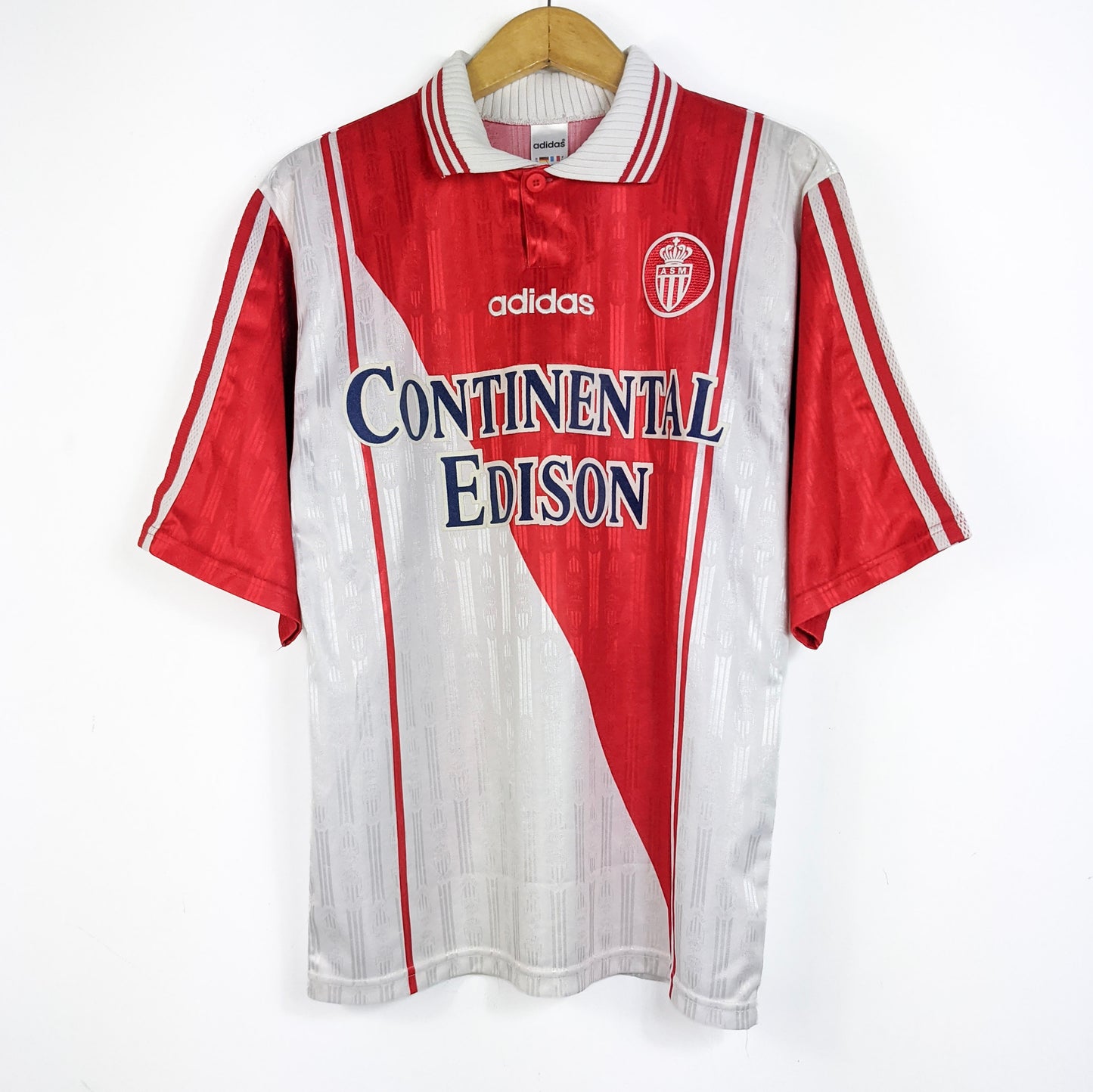Original AS Monaco 1997/98 Home - Henry #12 Size M