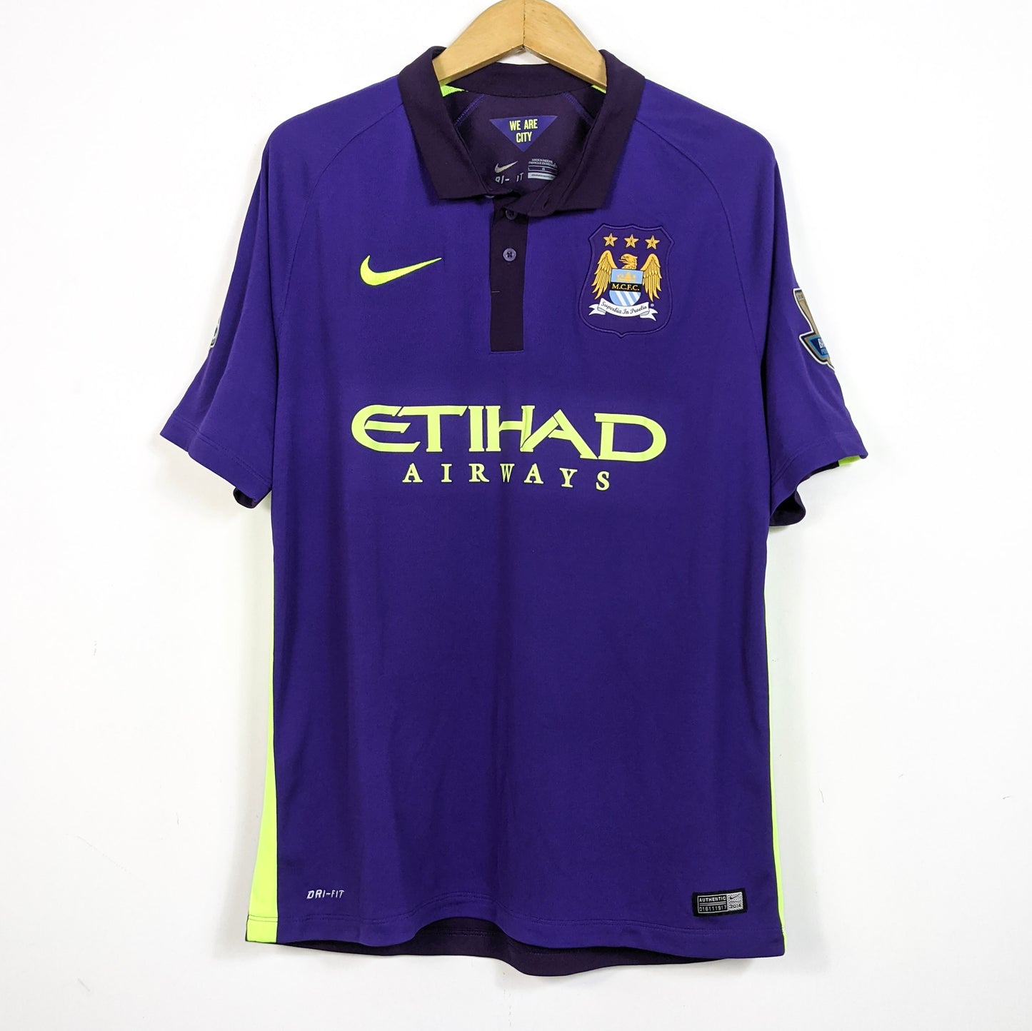 Original Manchester City 2014/15 Third - Lampard #18 Size L