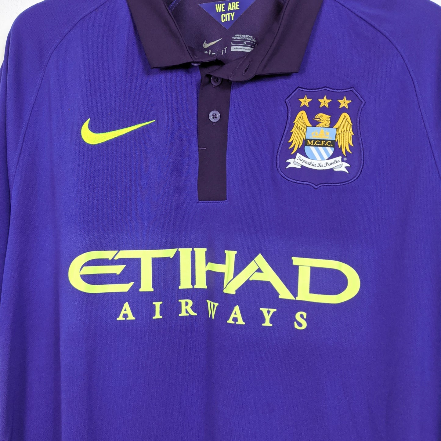 Original Manchester City 2014/15 Third - Lampard #18 Size L