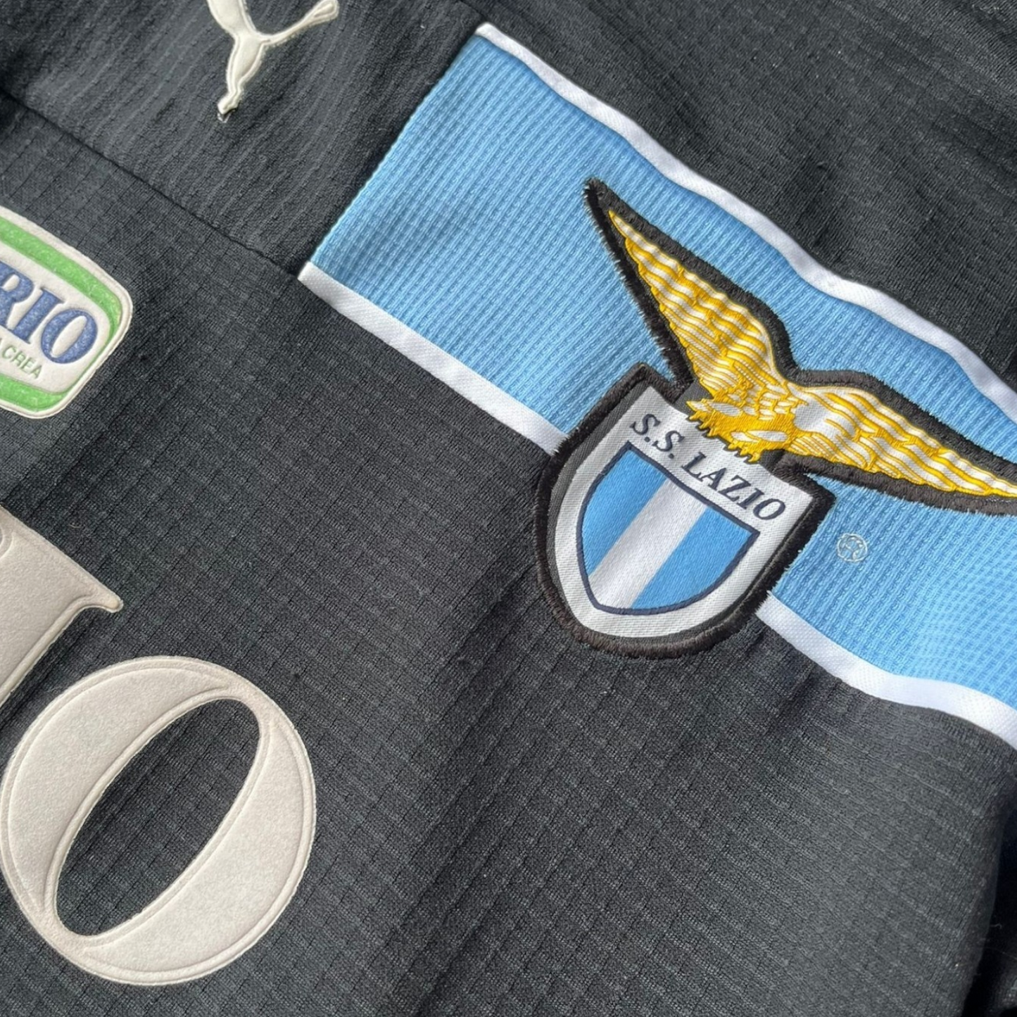 Authentic Lazio 1999/00 Away - Pavel Nedved #18 Size L (Longsleeve)