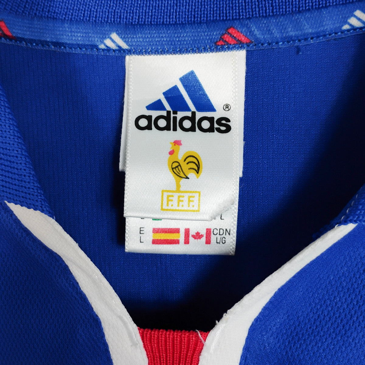 Original France 2000 Home - Zidane #10 Size L