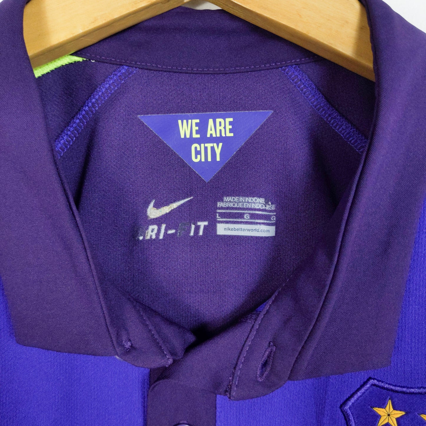 Original Manchester City 2014/15 Third - Lampard #18 Size L
