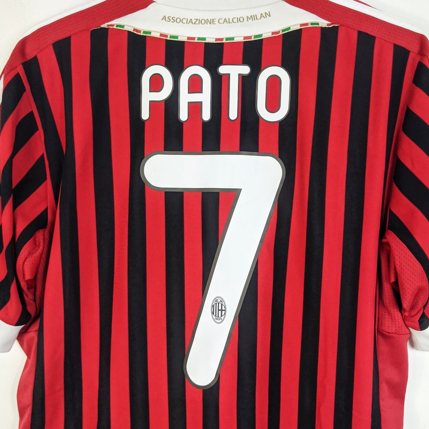 Original AC Milan 2011/12 Home - Pato #7 Size L