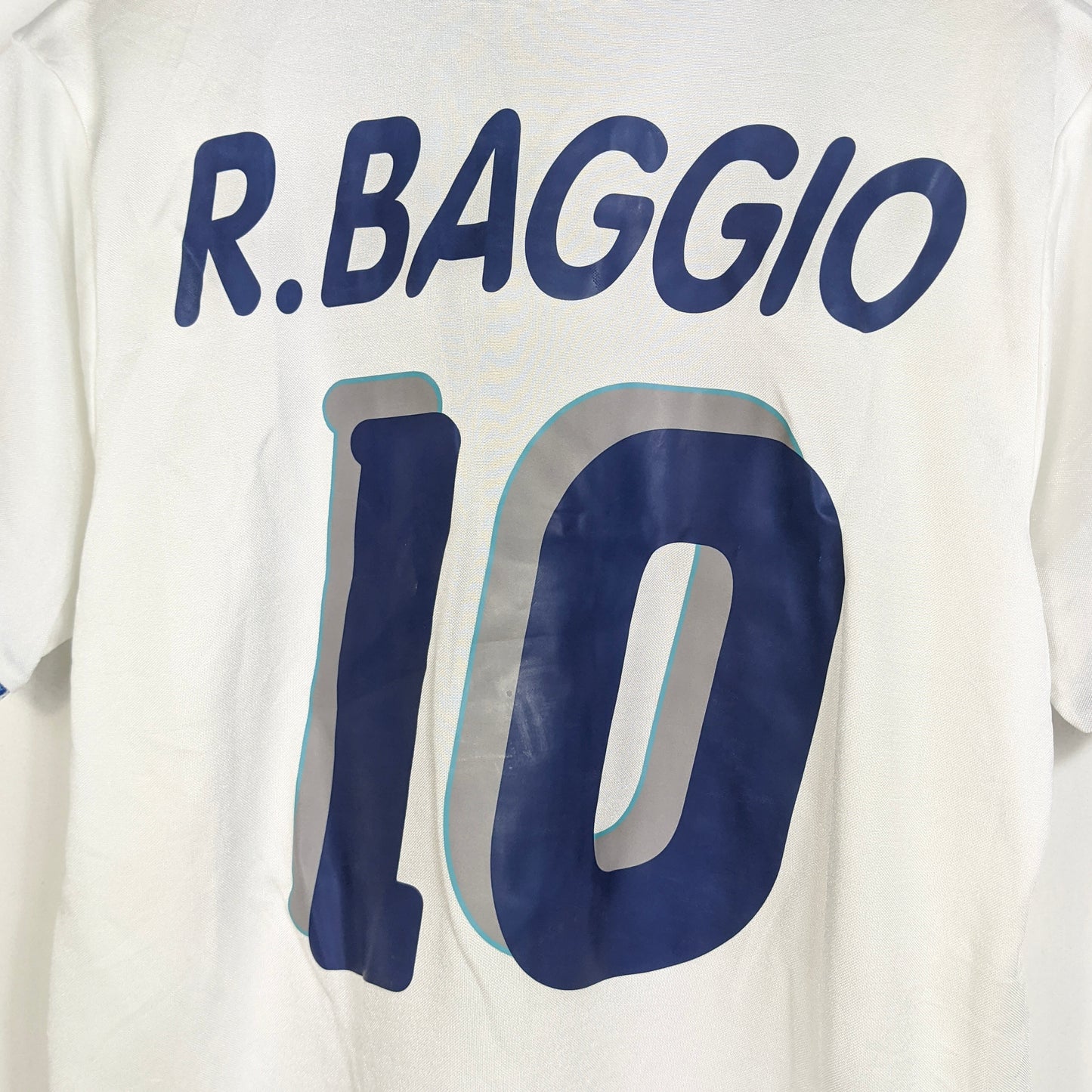 Original Italy 1994 Away - Baggio #10 Size L fit M (Jaspo)