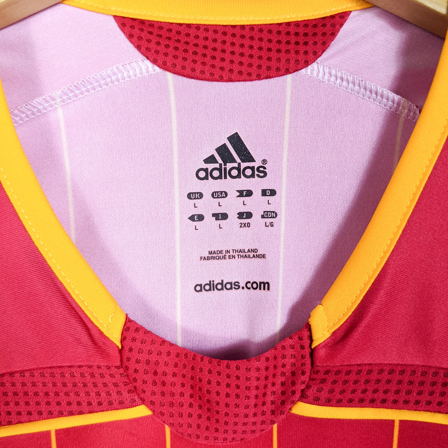 Original Spain 2006/08 Home - Cesc Fabregas #18 Size L fit XL