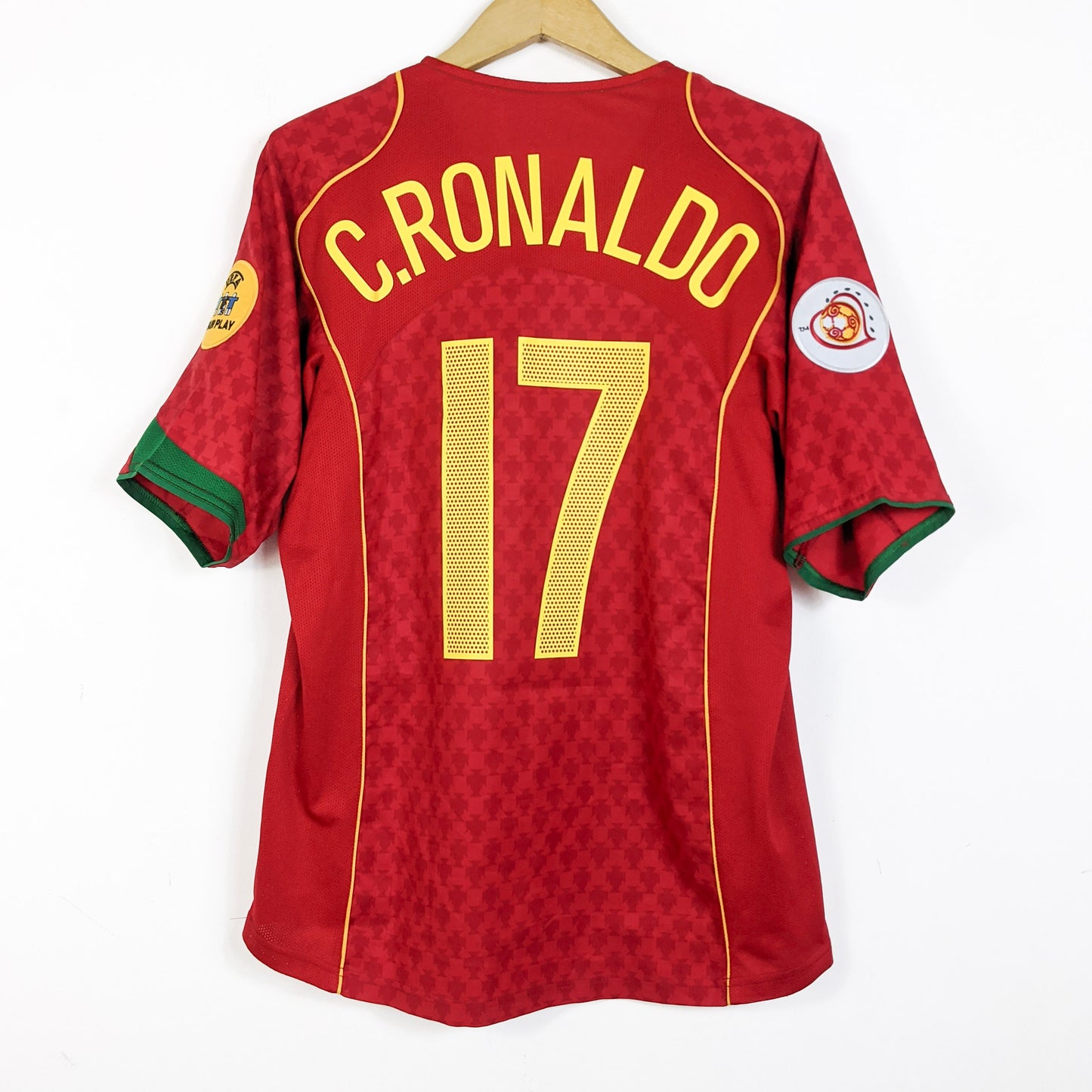 Original Portugal 2004 Home - C.Ronaldo #17 Size M